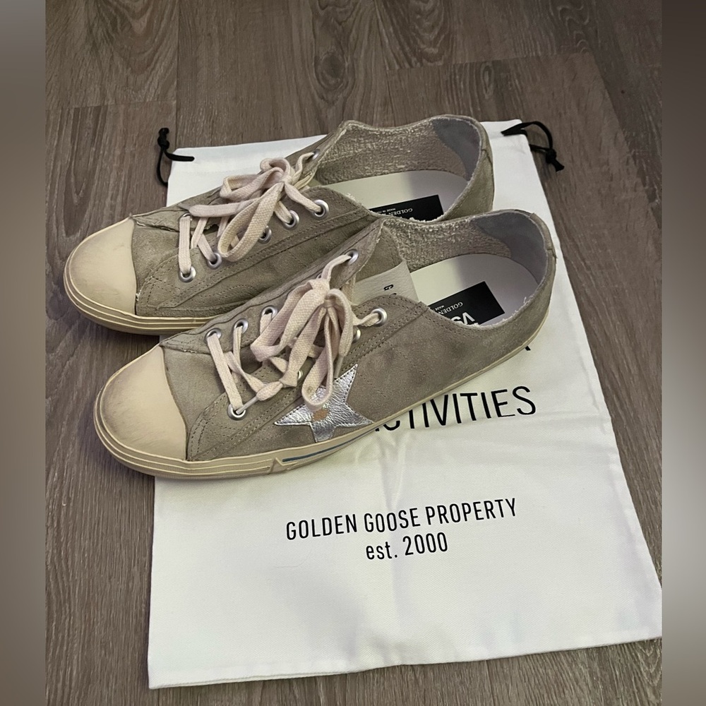 Golden Goose Deluxe Brand Leather Sneakers Men’s Size 43
